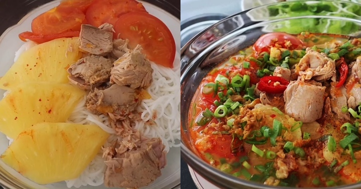 Cách làm món bún cá ngừ nhanh gọn, đơn giản nhưng lại vô cùng bắt miệng