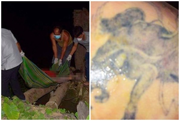 Vụ thi thể nam giới trên sông Hậu: Mặt biến dạng, tay trái có hình xăm con chó sói