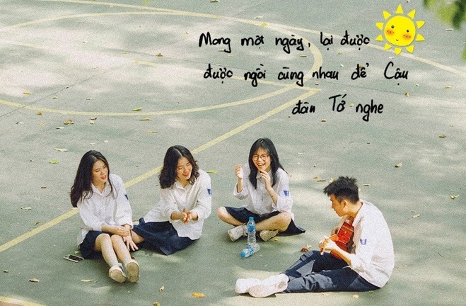 Ảnh kỷ yếu của nhóm học sinh Hà Nội khiến dân mạng 