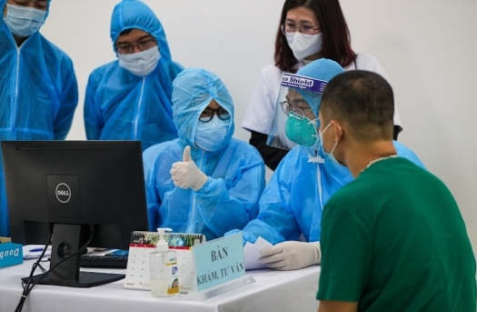Sáng 7/8, Việt Nam ghi nhận 3.794 ca mắc COVID-19 tại 17 tỉnh thành