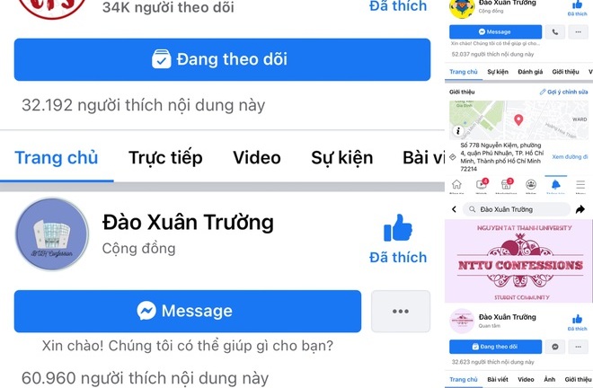 Hàng loạt fanpage các ĐH ở TP.HCM bị hacker đổi tên: Trường học không can thiệp