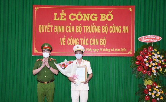 Bổ nhiệm Đại tá Trần Xuân Ánh làm Giám đốc Công an tỉnh Trà Vinh