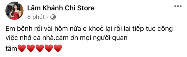 Ông xã đăng đàn thông báo hôn nhân tan vỡ, Lâm Khánh Chi liền có động thái này