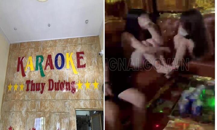 Vụ 2 nữ tiếp viên quán karaoke múa thoát y phục vụ khách: Hé lộ mức giá 