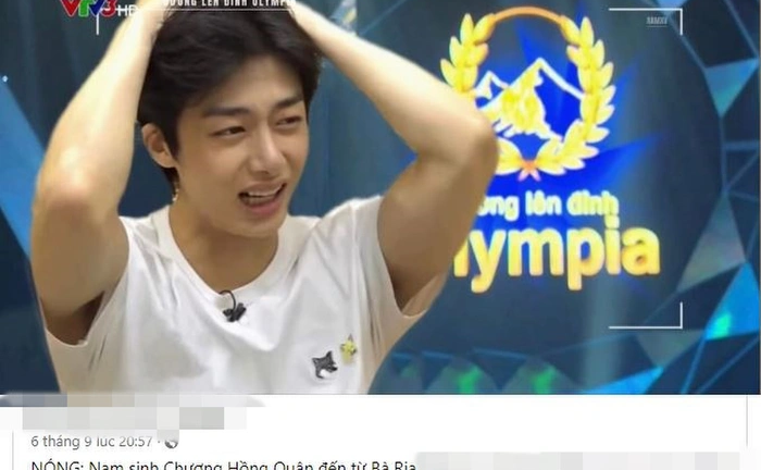 Lại xuất hiện nam sinh Olympia điển trai như tài tử Hàn Quốc, sự thật khiến dân tình