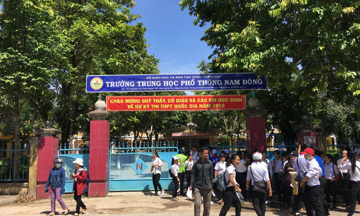 Vụ nam sinh lớp 10 dùng dao rượt bạn trong giờ ra chơi: Lãnh đạo trường học nói gì?