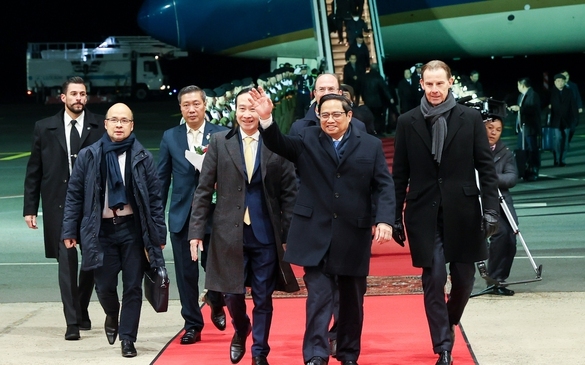 Thủ tướng Phạm Minh Chính bắt đầu thăm chính thức Luxembourg