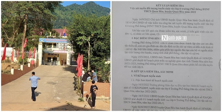 Thanh Hóa: Vì sao Trưởng phòng GD&ĐT huyện Quan Hóa bị kỷ luật cảnh cáo?