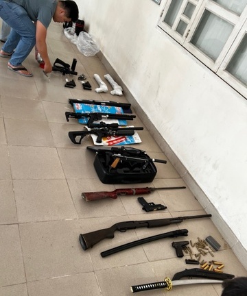 Đồng Nai triệt phá đường dây chế tạo, mua bán súng: Danh tính 3 nghi phạm