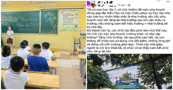 Vụ phụ huynh Hà Nội tố trường ép 