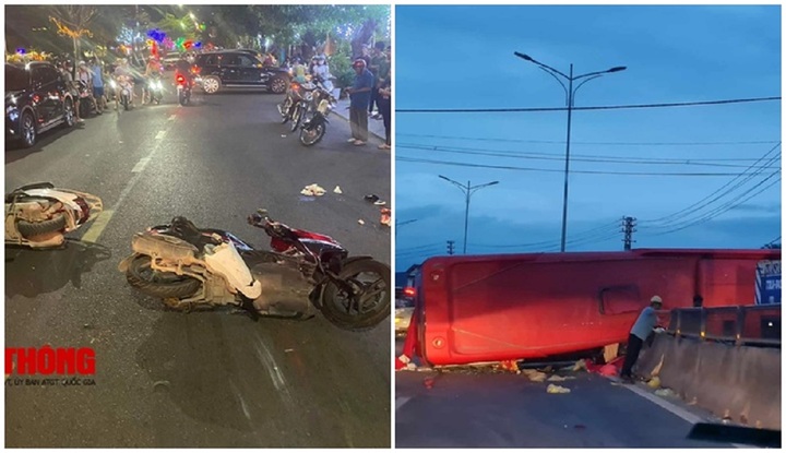 Bình Định: Hai xe máy va chạm giữa phố Quy Nhơn, người đàn ông tử vong thương tâm