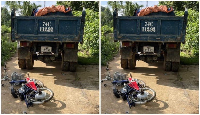 Xót xa 2 nữ sinh thương vong sau va chạm với xe tải