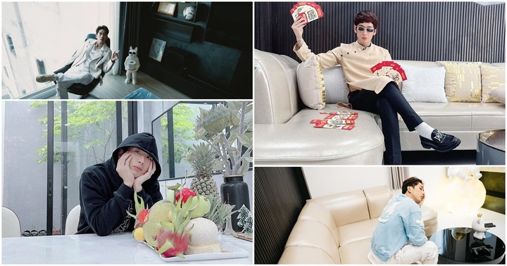 Ngắm căn hộ đen trắng tối giản nhưng sang trọng, tinh tế của Út Lục Lâm 