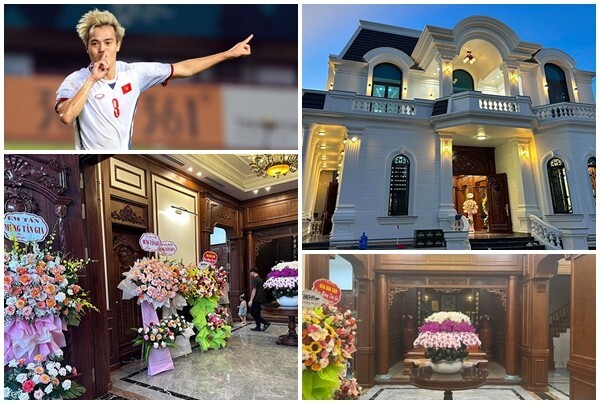 Bên trong căn biệt thự Văn Toàn xây tặng ba mẹ: Kiến trúc bề thế, nội thất