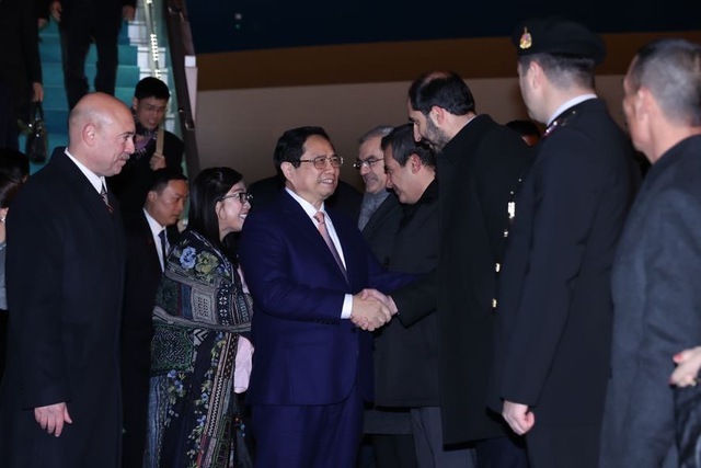 Thủ tướng Phạm Minh Chính và Phu nhân tới Ankara, bắt đầu thăm chính thức Thổ Nhĩ Kỳ