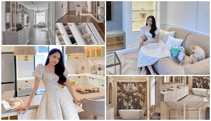 Bên trong biệt thự sang, xịn, mịn 