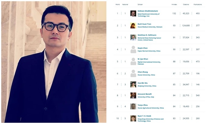 GS Trần Xuân Bách lọt top 10 ngôi sao khoa học đang lên xuất sắc thế giới