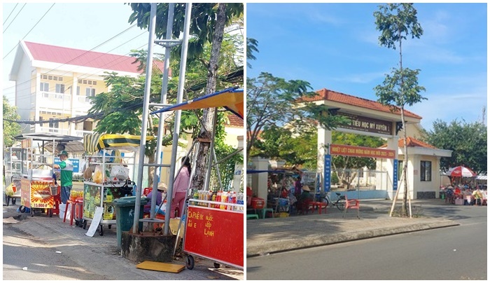 Uống nước được phát miễn phí trước cổng trường, 4 học sinh đau bụng, buồn nôn