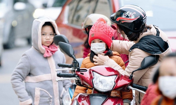 Rét bao nhiêu độ học sinh các cấp được nghỉ học?