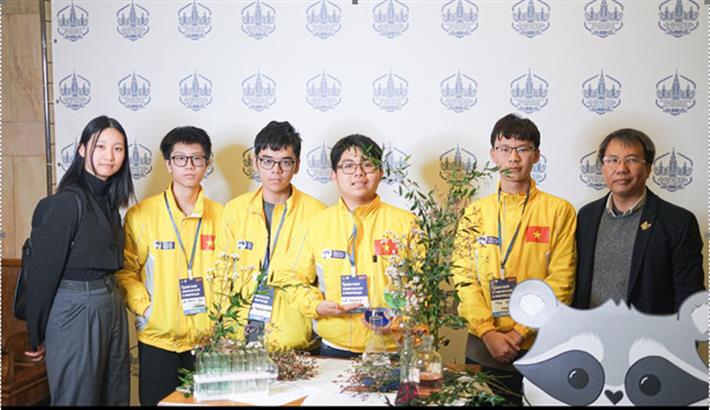 Học sinh Việt Nam lần đầu tham dự Chung kết Olympic Dự án Hóa học