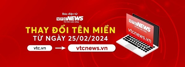Báo điện tử VTC News đổi tên miền thành vtcnews.vn