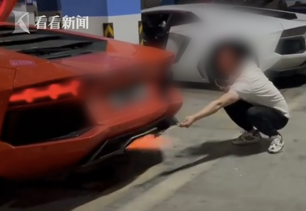 “Chơi ngông” dùng hẳn Lamborghini để nướng thịt, nam thanh niên phải chi gần 2 tỷ để sửa xe