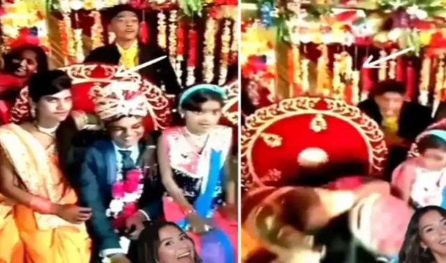 Chị gái cô dâu đột nhiên cưỡng hôn chú rể, phản ứng của hai nhân vật chính gây choáng váng