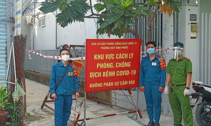 Phong tỏa thêm 2 phường với hơn 85.000 dân thuộc thành phố Thủ Đức 