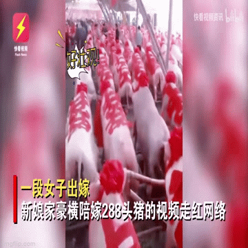 Cô dâu xuất giá mang theo hồi môn “khủng” khiến cả nhà chồng choáng váng