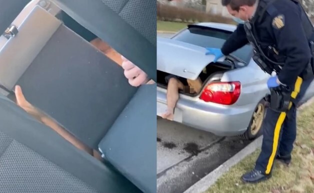 Ô tô dính đầy bùn đất, người phụ nữ suýt ngất xỉu vì cảnh tượng trong cốp xe