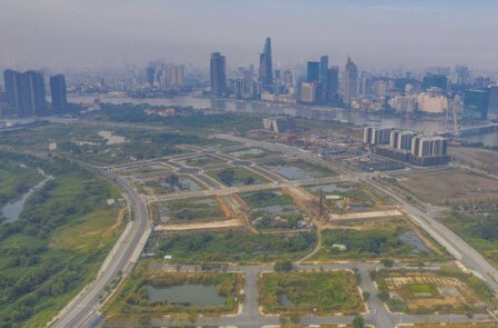 Hai doanh nghiệp trúng đấu giá đất Thủ Thiêm cam kết nộp 100 tỷ đồng trước 30/4