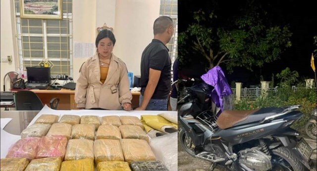 Lào Cai: Bắt quả tang đối tương vận chuyển 120.000 viên ma túy tổng hợp 