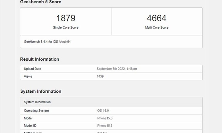 Tin tức công nghệ mới nóng nhất hôm nay 9/9: iPhone 14 Pro đạt điểm ấn tượng trên Geekbench
