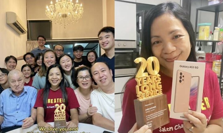 Chia tay sau 20 năm gắn bó, nữ giúp việc được gia đình chủ tặng quà cực đặc biệt