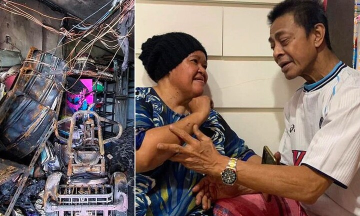 Người đàn ông bất chấp nguy hiểm xông vào căn hộ đang cháy để cứu vợ