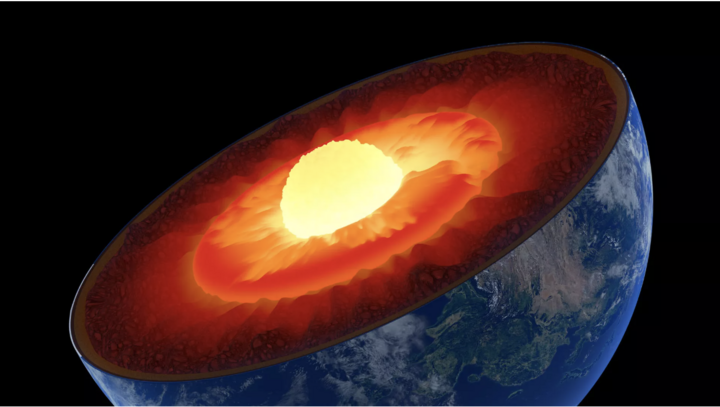 Các nhà khoa học thu được mẫu vật đầu tiên từ lớp phủ Trái Đất