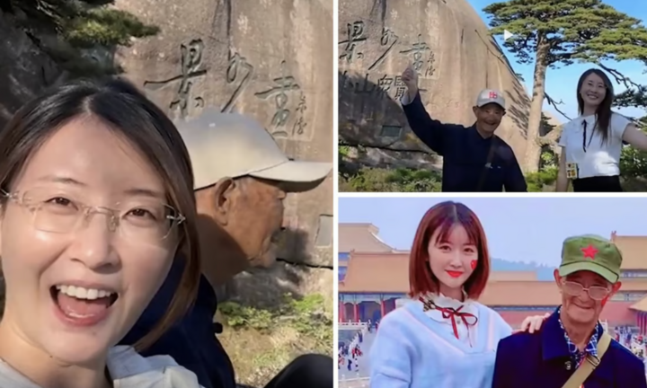 Cháu gái từ bỏ công việc lương cao để đưa người ông mắc ung thư đi du lịch