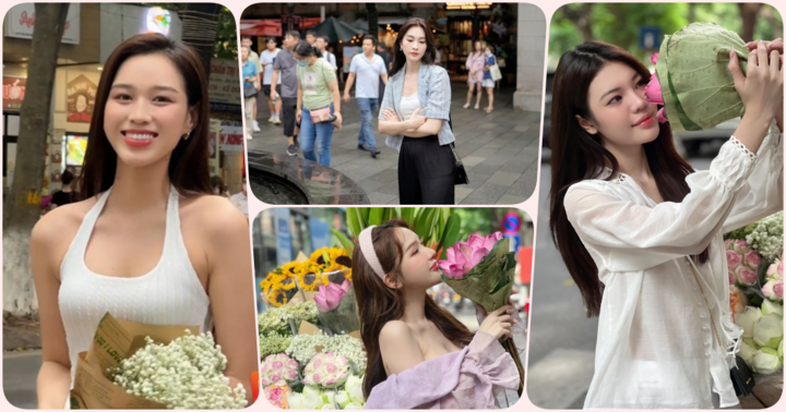 Loạt người đẹp khoe nhan sắc 