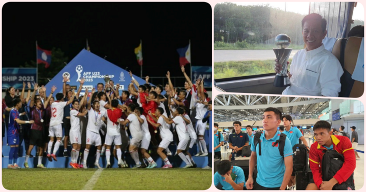 U23 Việt Nam về nước, sẽ tham gia lễ hội mừng công tại Liên đoàn Bóng đá Việt Nam