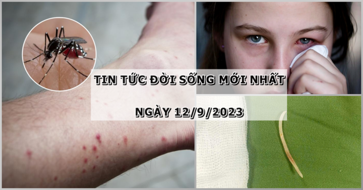 Tin tức đời sống mới nhất ngày 12/9: Sở Y tế TP.HCM nói về thông tin đau mắt đỏ lây qua nước uống