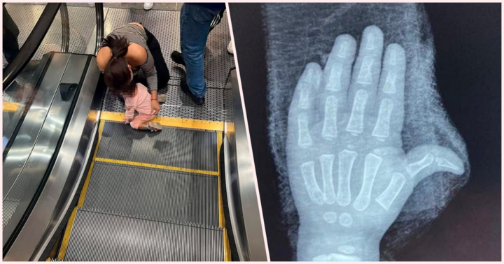 Mẹ vừa sơ ý, con gái liền gặp tai nạn kinh hoàng tại trung tâm mua sắm