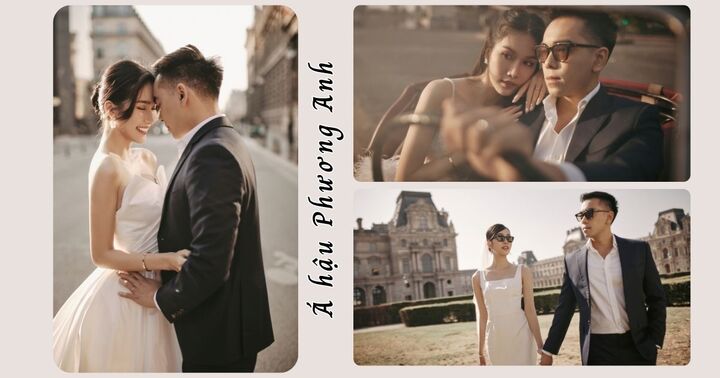 Á hậu Phương Anh thanh lịch, kiêu kỳ trong bộ ảnh cưới lãng mạn tại Pháp
