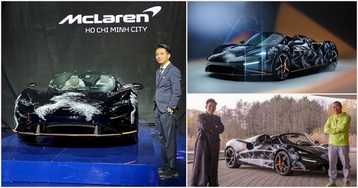 Cận cảnh siêu xe “độc nhất vô nhị” giá gần 143 tỷ đồng của đại gia Minh Nhựa