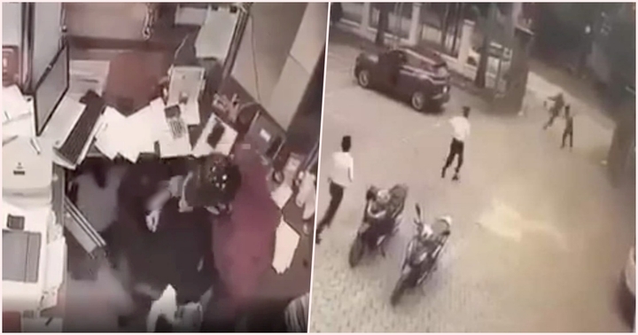 Truy bắt đối tượng dùng dao khống chế nhân viên ngân hàng để cướp tiền ở Nghệ An