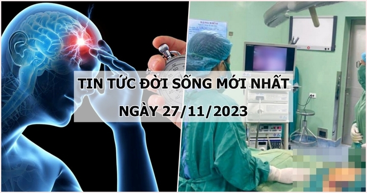 Tin tức đời sống mới nhất ngày 27/11: Cô gái có khối u buồng trứng lớn nhưng lầm tưởng mang thai