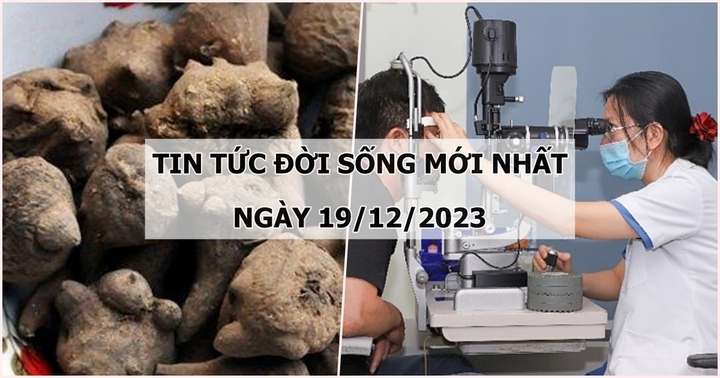 Tin tức đời sống mới nhất ngày 19/12: Ăn lẩu có nấu kèm củ ấu tẩu, 11 người xuất hiện triệu chứng ngộ độc