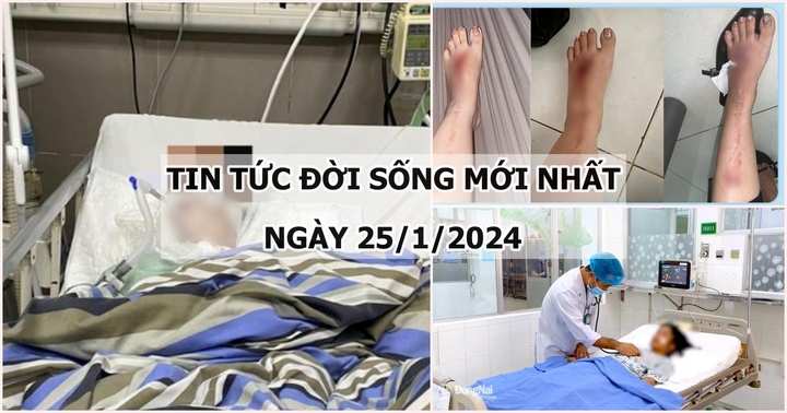 Tin tức đời sống mới nhất ngày 25/1: Đốt than hoa sưởi ấm trong nhà, 2 vợ chồng bị ngộ độc khí CO