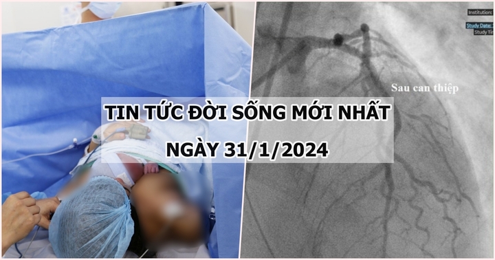 Tin tức đời sống mới nhất ngày 31/1: Đang xem TV, người đàn ông bất ngờ tím tái, có dấu hiệu ngưng thở