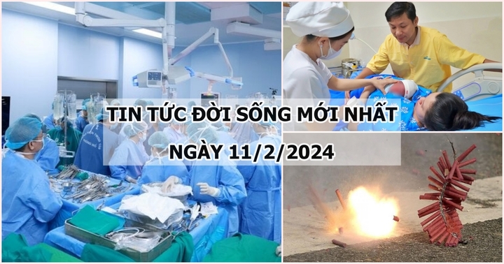Tin tức đời sống mới nhất ngày 11/2: Pháo bay thẳng vào mắt, cô gái có nguy cơ mù vĩnh viễn