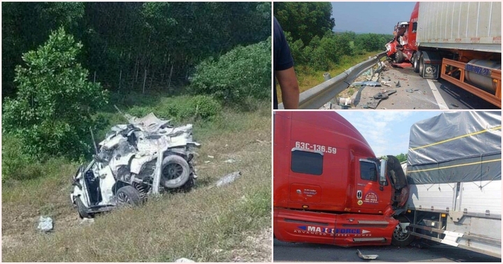 Nguyên nhân ban đầu vụ tai nạn thảm khốc trên cao tốc Cam Lộ - La Sơn, 3 người thương vong